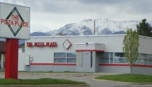 Exterior view of The Pizza Place
